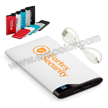 Baterias externas iphone y tablets-Merchandising de calidad con logo