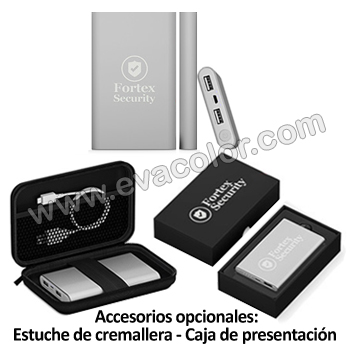 Baterias externas iphone y tablets-Merchandising de calidad con logo