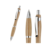 Boligrafo de madera bambu como regalo publicitario