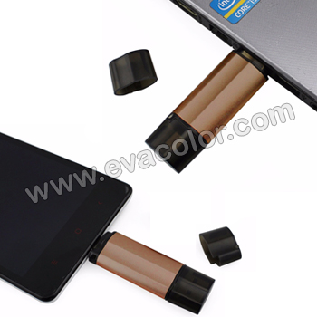 Memoria USB tipo C y pendrive 4en1 - personalizados con su logo